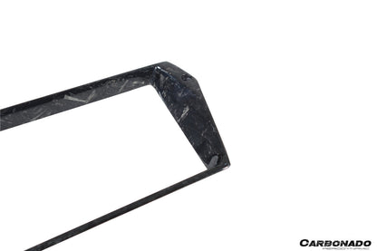 Carbonado 2011-2016 Lamborghini Aventador LP700 LP720 LP750 SV OE Style Carbon Fiber Navigation Screen Inner Trim (1PCS)