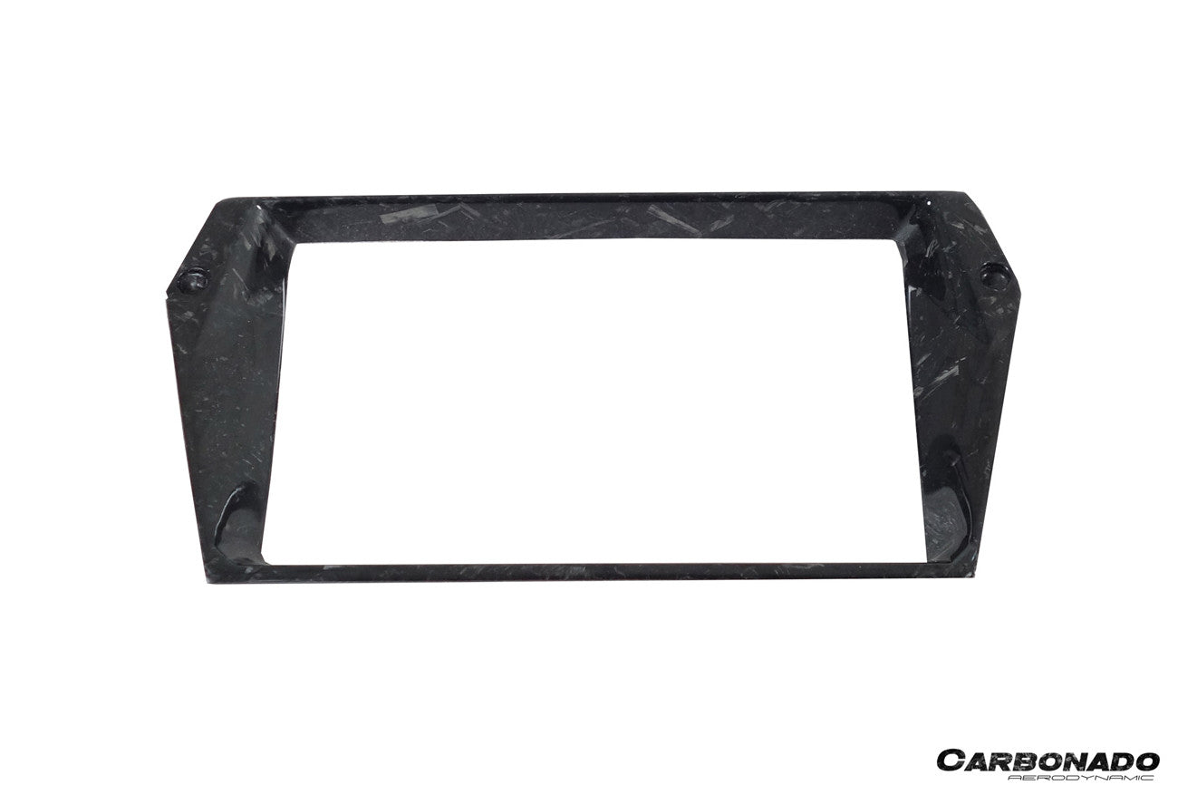 Carbonado 2011-2016 Lamborghini Aventador LP700 LP720 LP750 SV OE Style Carbon Fiber Navigation Screen Inner Trim (1PCS)