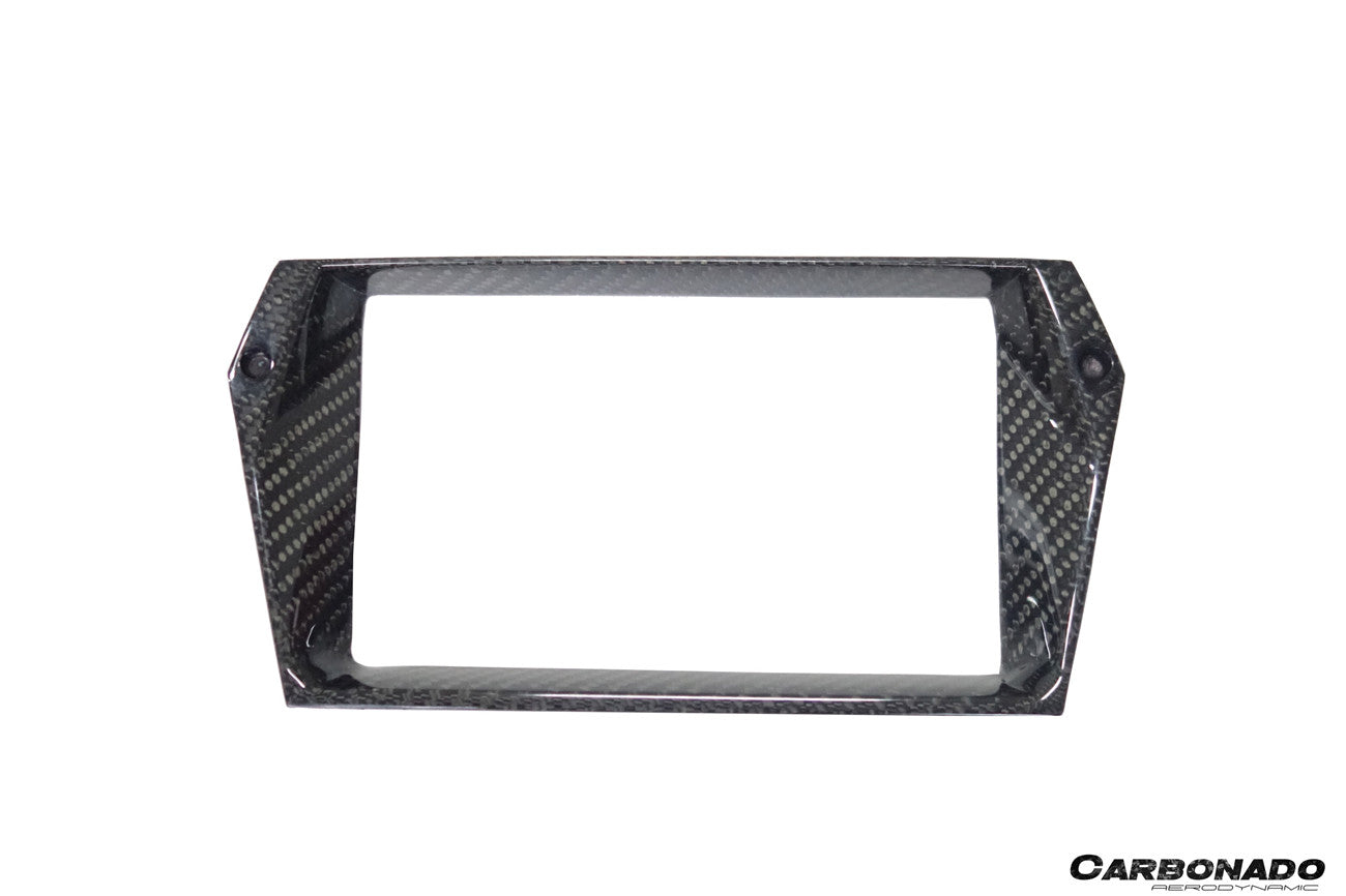 Carbonado 2011-2016 Lamborghini Aventador LP700 LP720 LP750 SV OE Style Carbon Fiber Navigation Screen Inner Trim (1PCS)