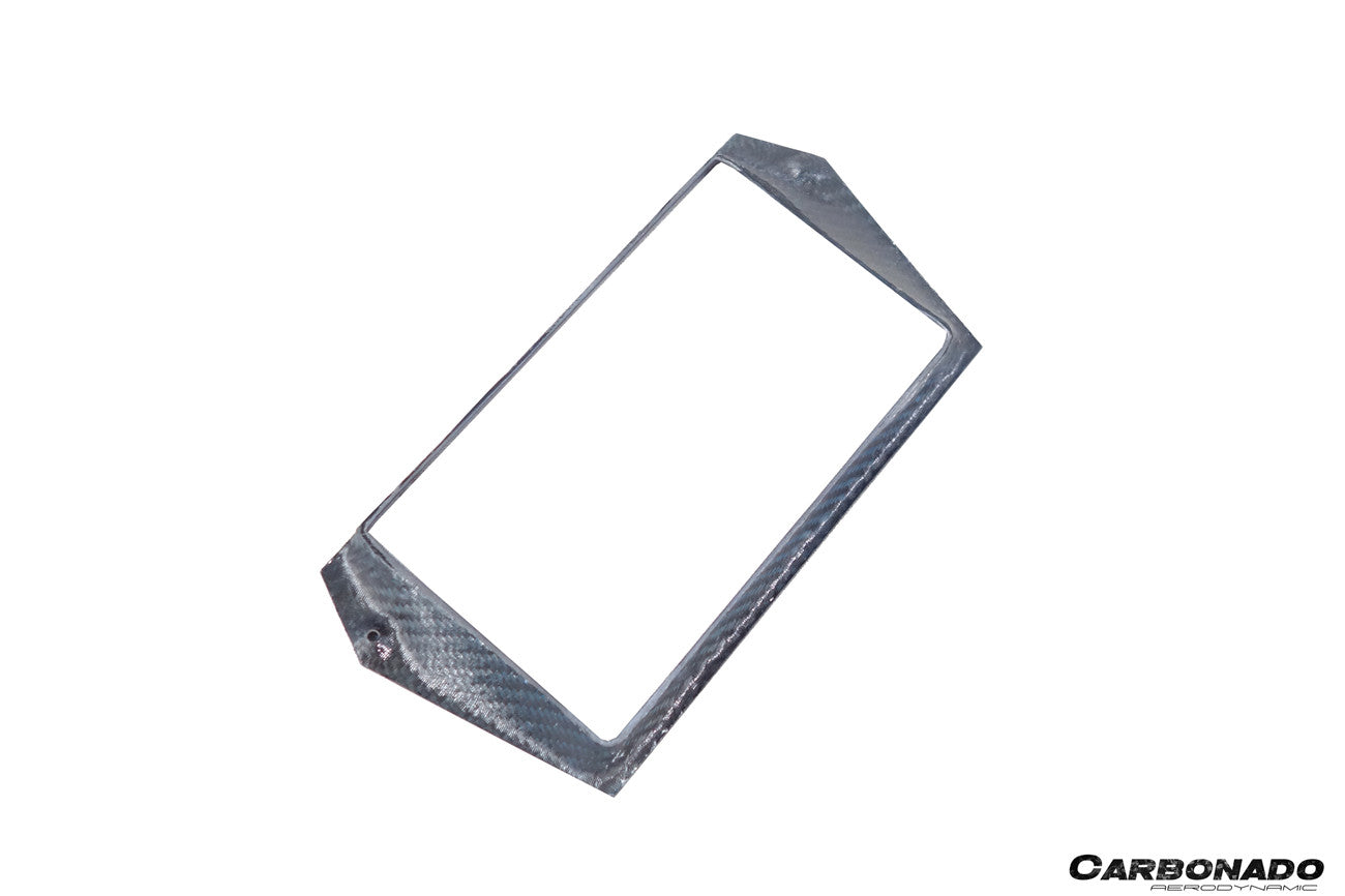 Carbonado 2011-2016 Lamborghini Aventador LP700 LP720 LP750 SV OE Style Carbon Fiber Navigation Screen Inner Trim (1PCS)