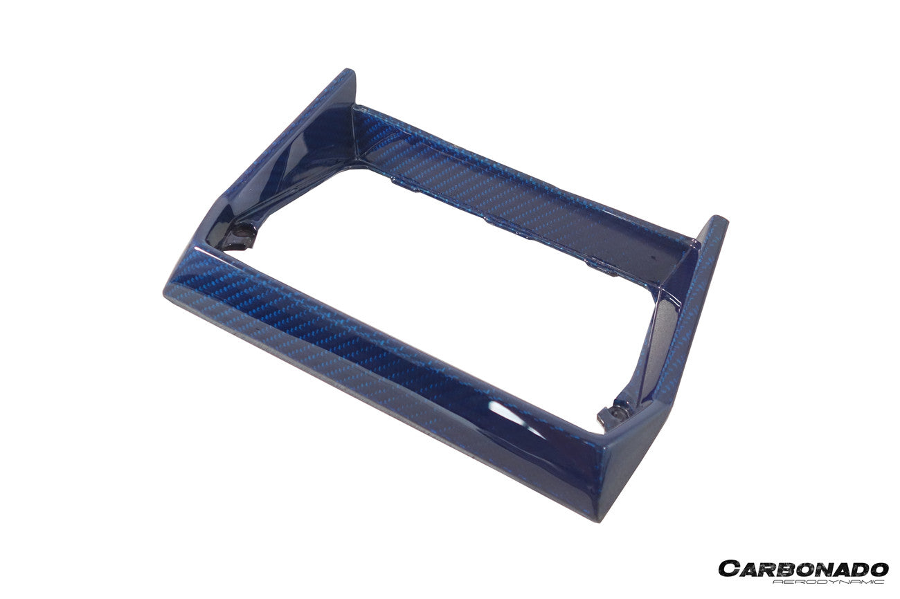 Carbonado 2011-2016 Lamborghini Aventador LP700 LP720 LP750 SV OE Style Carbon Fiber Navigation Screen Panel (2PCS)