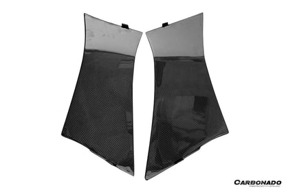 Carbonado BKSS Style Carbon Fiber Quarter Panel Fender Vent Inside | 2011-2016 Lamborghini Aventador LP700 Coupe