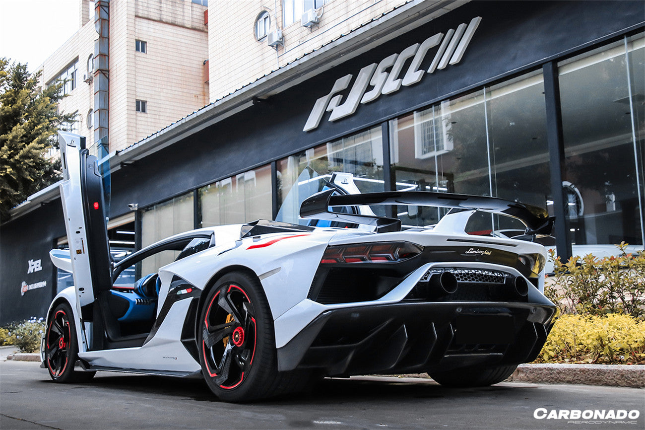 DarwinPRO 2011-2021 Lamborghini Aventador LP700 LP740 LP750 SVJ Coupe & Roadster SVJ Style Part DRY Carbon Fiber Aero Full Kit