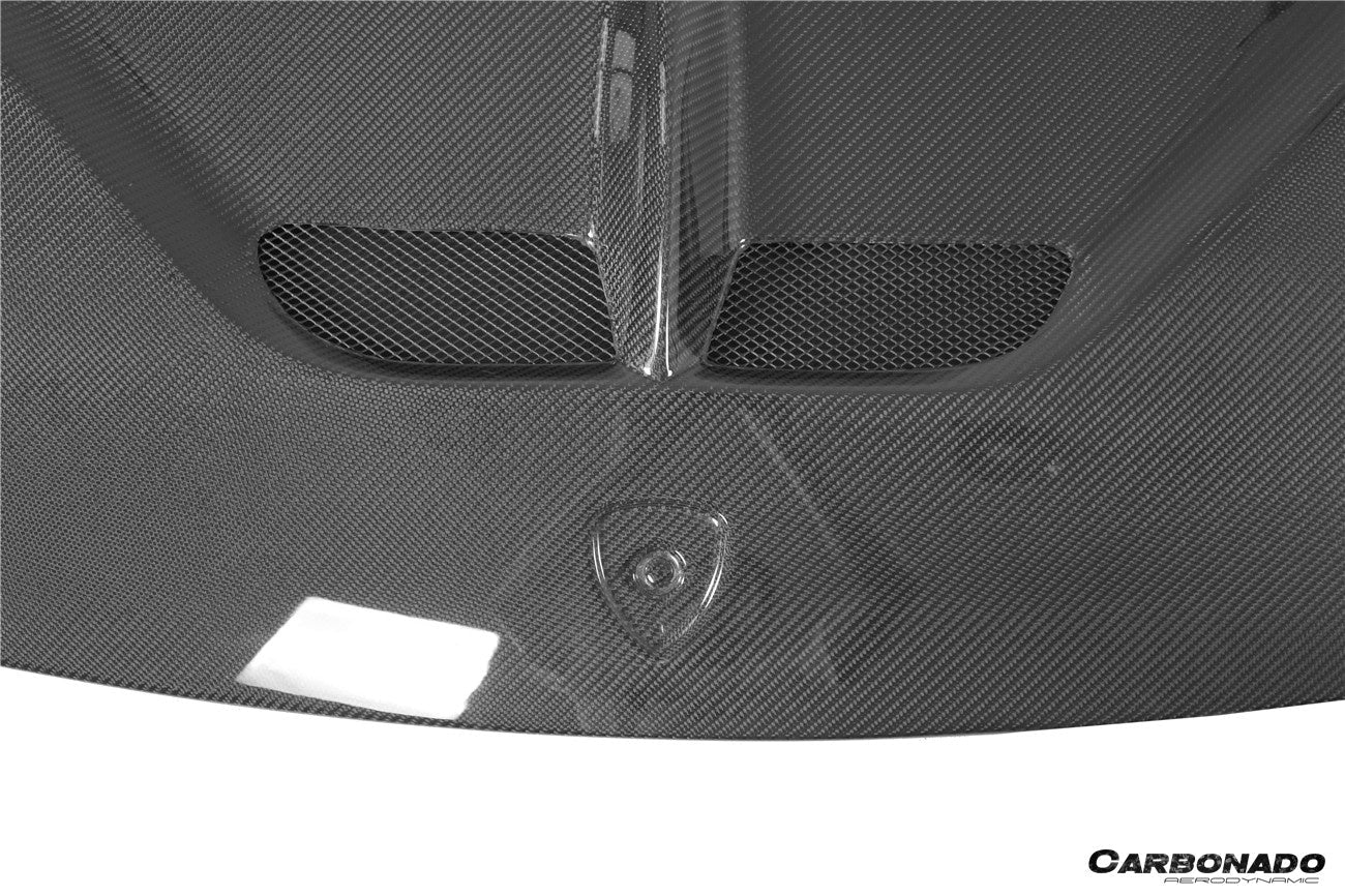 Carbonado VF Style Carbon Fiber Hood | 2004-2008 Lamborghini Gallardo, Gallardo SE, Superleggera