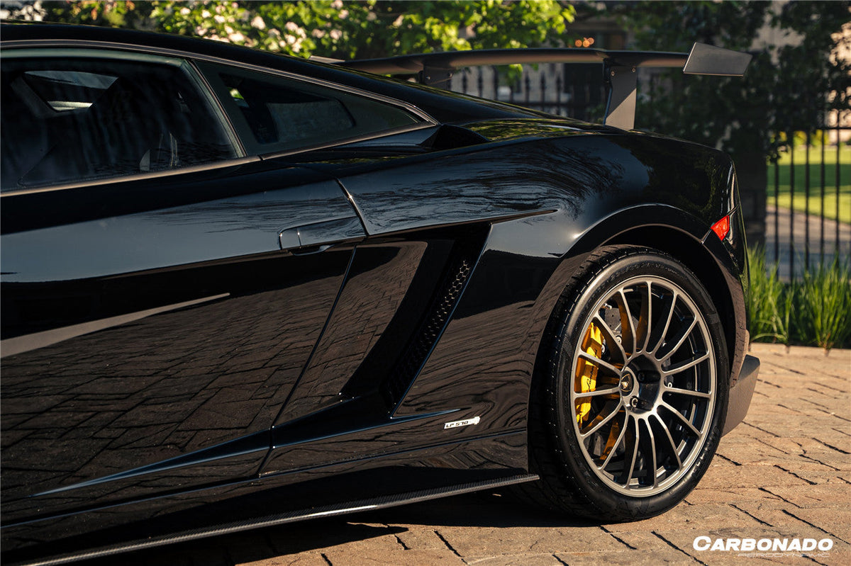 Carbonado 2004-2014 Lamborghini Gallardo STO Style Carbon Fiber Trunk Spoiler