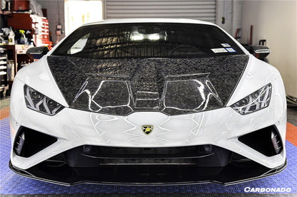 Carbonado 2015-2025 Lamborghini Huracan LP610  LP580  Evo  Tecnica VRS Style Carbon Fiber Hood