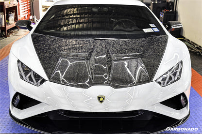 Carbonado 2015-2025 Lamborghini Huracan LP610  LP580  Evo  Tecnica VRS Style Carbon Fiber Hood