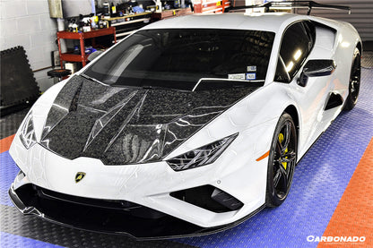 Carbonado 2015-2025 Lamborghini Huracan LP610  LP580  Evo  Tecnica VRS Style Carbon Fiber Hood