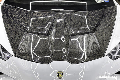 Carbonado 2015-2025 Lamborghini Huracan LP610  LP580  Evo  Tecnica VRS Style Carbon Fiber Hood