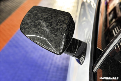 Carbonado 2015-2025 Lamborghini Huracan Autoclave Carbon Fiber Mirror Housing Replacement | LP610, LP580, EVO, STO, Tecnica, Performante