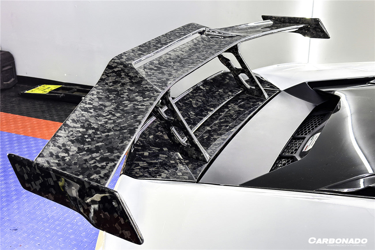 Alerón de fibra de carbono Carbonado 2015-2025 Lamborghini Huracan LP610 LP580 EVO Tecnica OD estilo