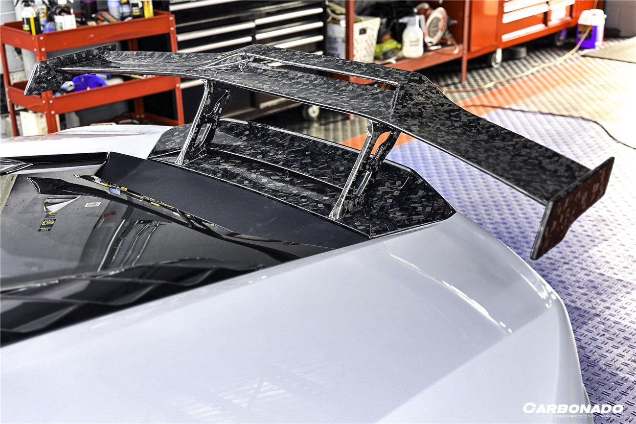 Alerón de fibra de carbono Carbonado 2015-2025 Lamborghini Huracan LP610 LP580 EVO Tecnica OD estilo