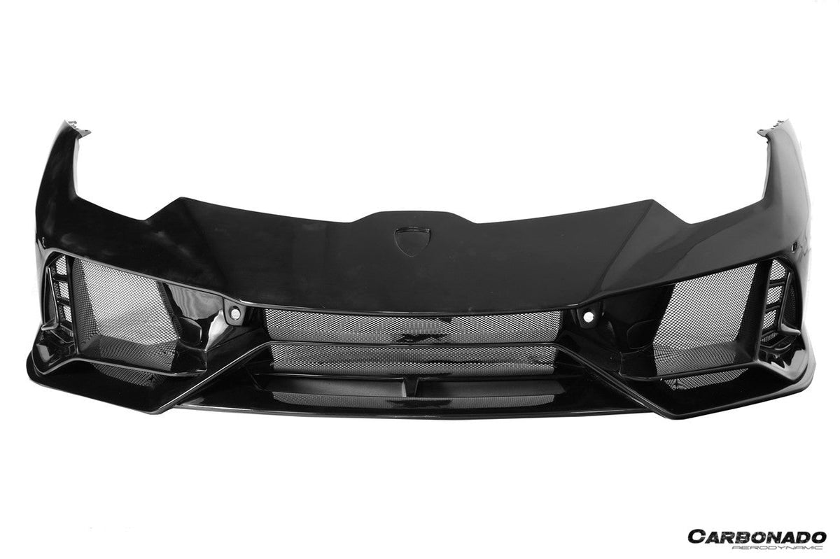 Carbonado 2015-2025 Lamborghini Huracan LP610  LP580  Evo  Tecnica EVO-4WD Style Partial Carbon Front Bumper