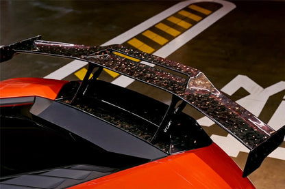 DarwinPRO 2015-2025 Lamborghini Huracan LP610 & LP580 & EVO & Tecnica  OD Style Dry Carbon Trunk Spoiler Wing With Base