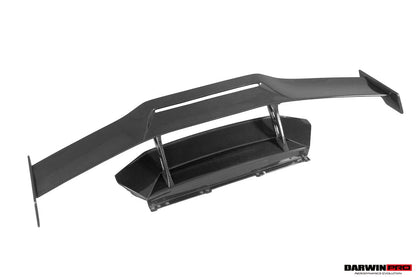 DarwinPRO 2015-2025 Lamborghini Huracan LP610 & LP580 & EVO & Tecnica  OD Style Dry Carbon Trunk Spoiler Wing With Base