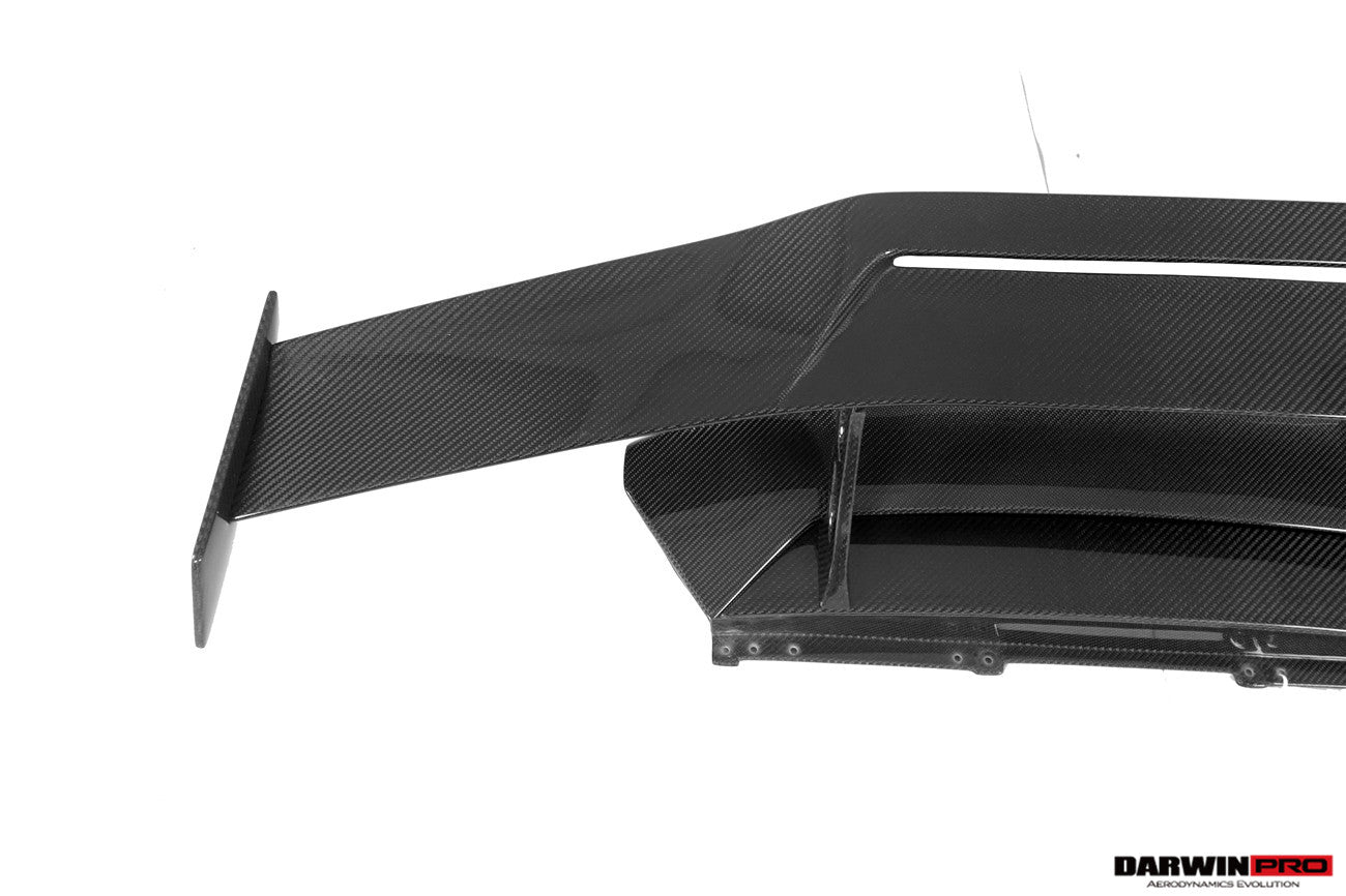 DarwinPRO 2015-2025 Lamborghini Huracan LP610 & LP580 & EVO & Tecnica  OD Style Dry Carbon Trunk Spoiler Wing With Base