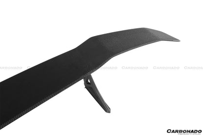 Carbonado 2015-2025 Lamborghini Huracan LP610  LP580  Evo  Tecnica VRS Style Carbon Fiber Trunk Spoiler with Base