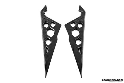 Carbonado Aero 2024 - UP Lamborghini Revuelto BKII Style Autoclave Carbon Fiber Trunk Wing Spoiler - 5