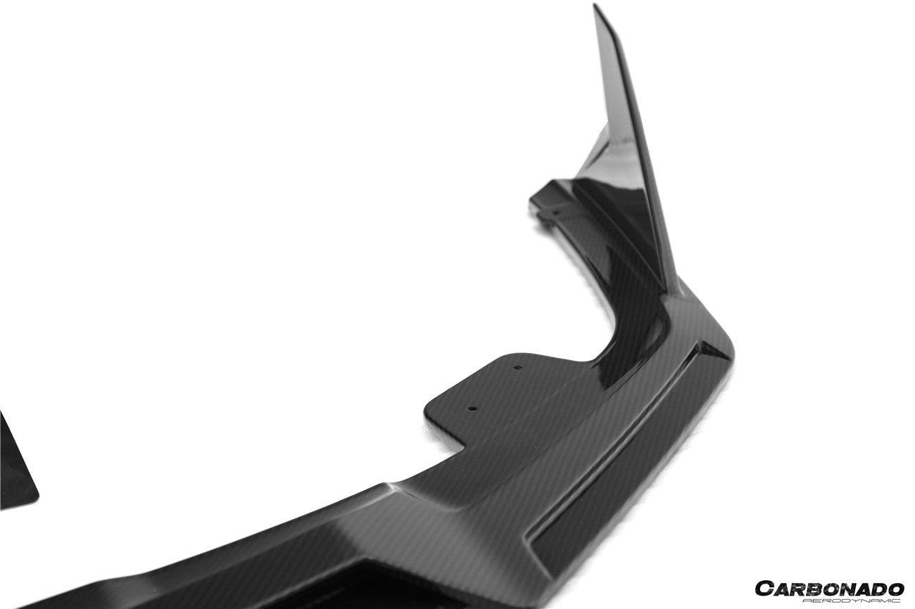 Carbonado Aero 2024 - UP Lamborghini Revuelto BK Style Autoclave Carbon Fiber Front Lip - 22