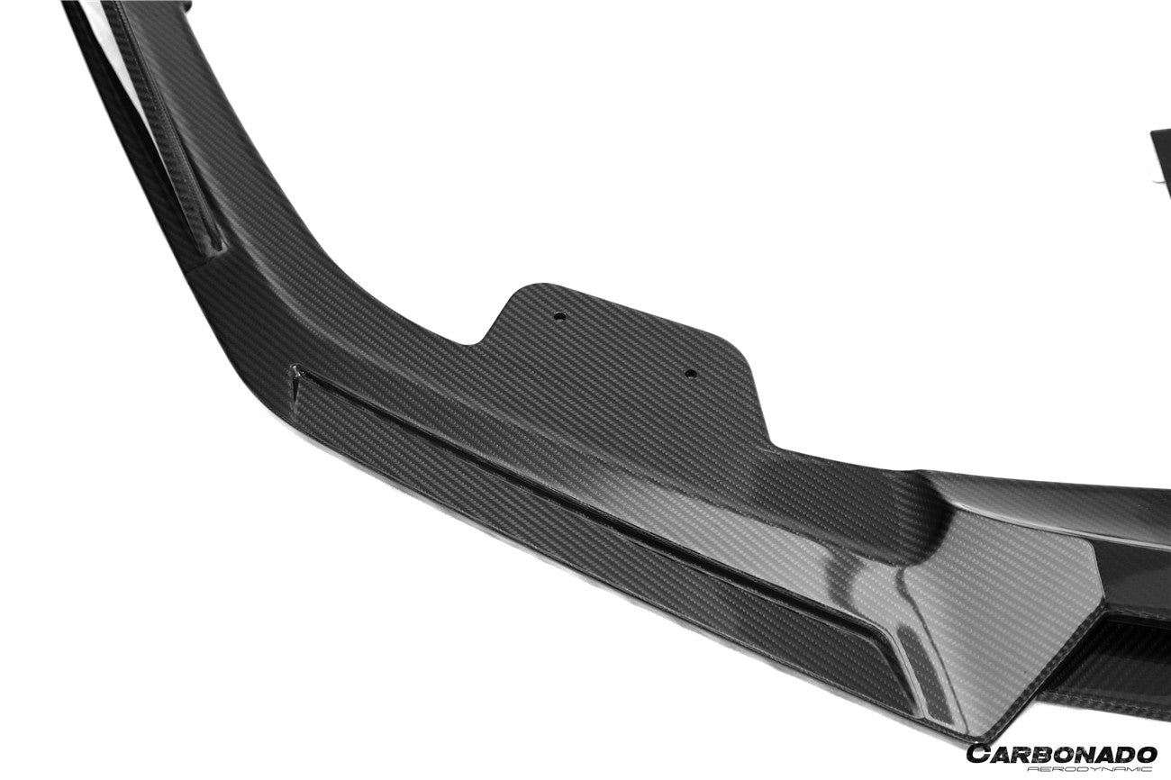 Carbonado Aero 2024 - UP Lamborghini Revuelto BK Style Autoclave Carbon Fiber Front Lip - 24