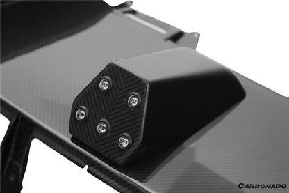 Carbonado Aero 2024 - UP Lamborghini Revuelto BK Style Autoclave Carbon Fiber Rear Diffuser with Canards - 18