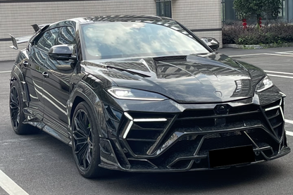 2025-UP Lamborghini URUS SE MSY Style Autoclave Carbon Fiber Wide Full Body Kit With Exhaust System (DRYPCFURUSSE-MIW-MSY-WFBK)
