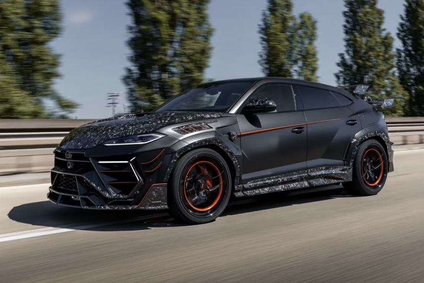 2025-UP Lamborghini URUS SE MSY Style Autoclave Carbon Fiber Wide Full Body Kit With Exhaust System (DRYPCFURUSSE-MIW-MSY-WFBK)
