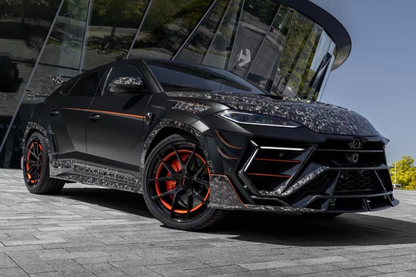 2025-UP Lamborghini URUS SE MSY Style Autoclave Carbon Fiber Wide Full Body Kit With Exhaust System (DRYPCFURUSSE-MIW-MSY-WFBK)