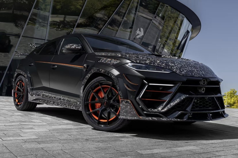 2025-UP Lamborghini URUS SE MSY Style Autoclave Carbon Fiber Wide Full Body Kit With Exhaust System (DRYPCFURUSSE-MIW-MSY-WFBK)