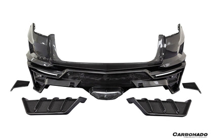 2025-UP Lamborghini URUS SE MSY Style Autoclave Carbon Fiber Wide Full Body Kit With Exhaust System (DRYPCFURUSSE-MIW-MSY-WFBK)