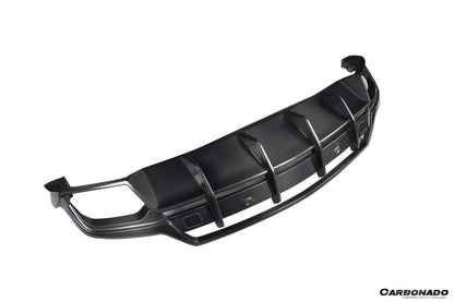 Difusor trasero de fibra de carbono seco estilo Lamborghini URUS TC Carbonado 2018-2022