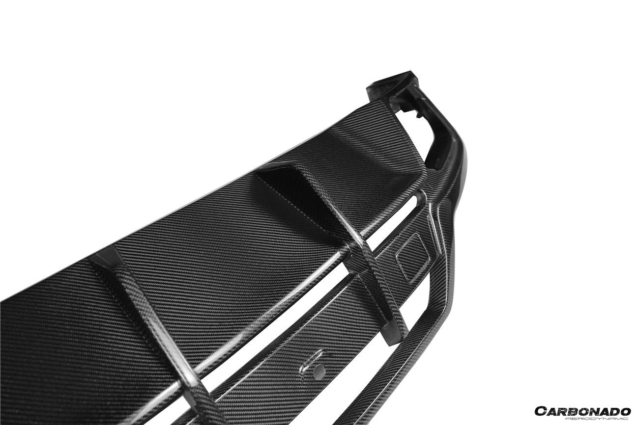 Difusor trasero de fibra de carbono seco estilo Lamborghini URUS TC Carbonado 2018-2022