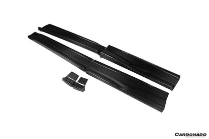 Faldones laterales de fibra de carbono seco estilo Lamborghini URUS TC Carbonado 2018-2022