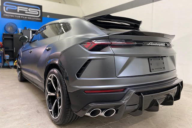 Difusor trasero de fibra de carbono estilo Lamborghini URUS VRS Carbonado 2018-2022