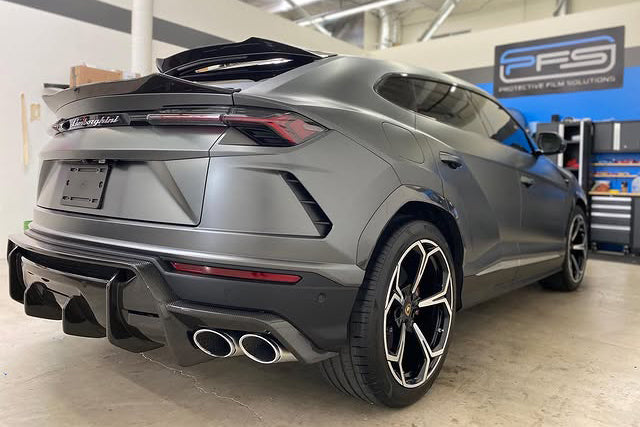Difusor trasero de fibra de carbono estilo Lamborghini URUS VRS Carbonado 2018-2022