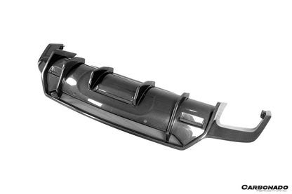 Difusor trasero de fibra de carbono estilo Lamborghini URUS VRS Carbonado 2018-2022