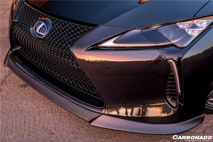 Carbonado 2017-2021 Lexus LC500 LC500H V-LC VRS Style Carbon Fiber Front Lip