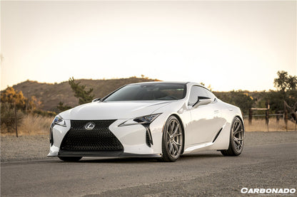Carbonado 2017-2021 Lexus LC500 LC500H V-LC VRS Style Carbon Fiber Front Lip