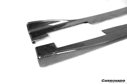 Carbonado LX Style Carbon Fiber Side Skirts | 2015-2018 Lexus RC F