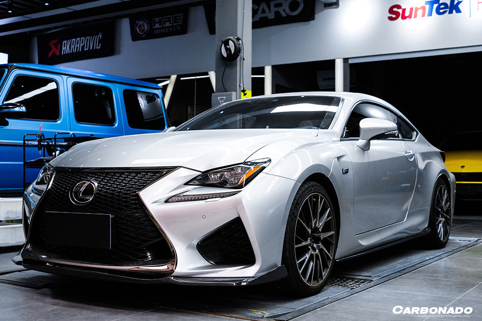 Carbonado LX Style Carbon Fiber Side Skirts | 2015-2018 Lexus RC F