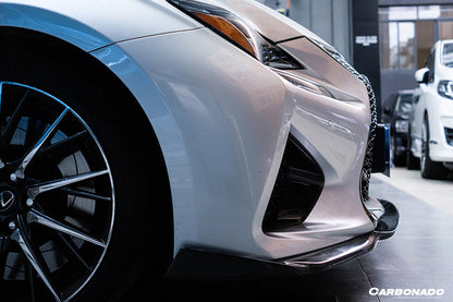 Labio delantero de fibra de carbono estilo Lexus RC F AG Carbonado 2015-2018