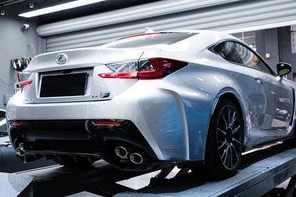 Difusor trasero de fibra de carbono estilo Lexus RC F LX Carbonado 2015-2018