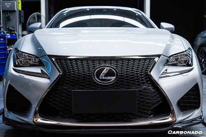 Labio delantero de fibra de carbono estilo Lexus RC F AG Carbonado 2015-2018