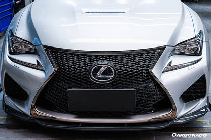 Labio delantero de fibra de carbono estilo Lexus RC F AG Carbonado 2015-2018