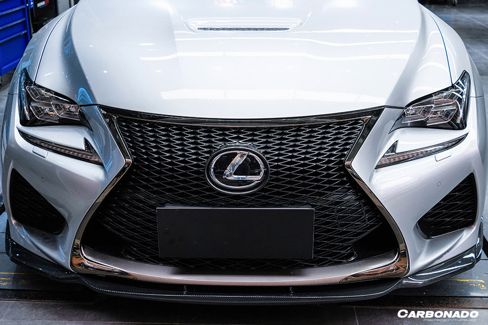 Labio delantero de fibra de carbono estilo Lexus RC F AG Carbonado 2015-2018