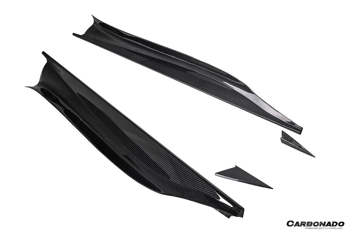 2021-2026 Lotus Autoclave Carbon Fiber Side Skirt Carbonado (VX) Fits: Emira NYO (DRYCFEmira-MIW-VX-SS)
