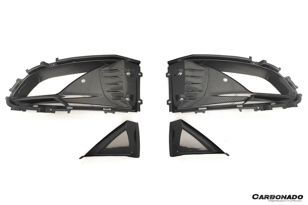 2021-2026 Lotus Autoclave Carbon Fiber Front Bumper Air Vents Carbonado (VX) Fits: Emira NYO (DRYCFEmira-MIW-VX-FBV)