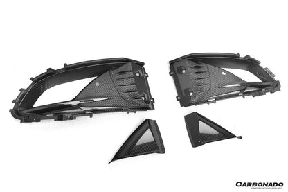 2021-2026 Lotus Autoclave Carbon Fiber Front Bumper Air Vents Carbonado (VX) Fits: Emira NYO (DRYCFEmira-MIW-VX-FBV)