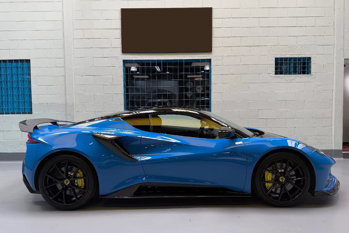 2021-2026 Lotus Autoclave Carbon Fiber Quarter Panel Side Scoops Carbonado (VX) Fits: Emira NYO (DRYCFEmira-MIW-VX-QPS)