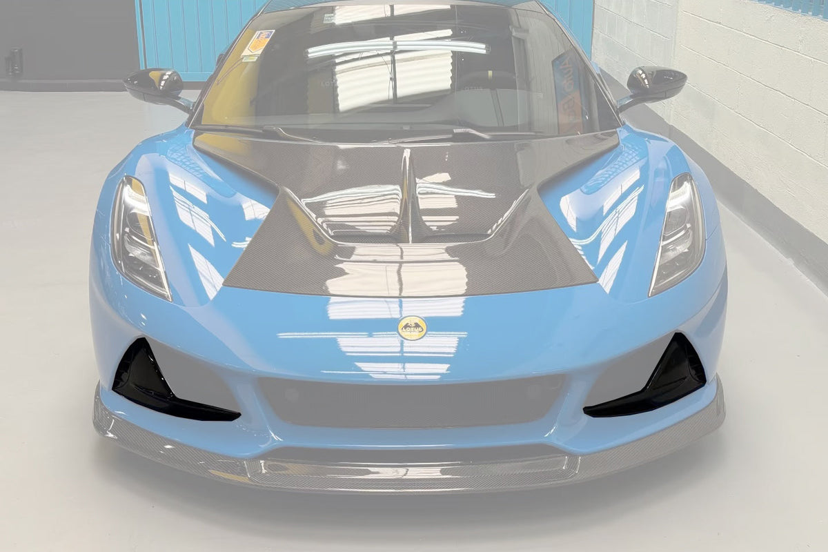 2021-2026 Lotus Autoclave Carbon Fiber Front Bumper Air Vents Carbonado (VX) Fits: Emira NYO (DRYCFEmira-MIW-VX-FBV)